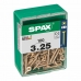 Коробка для винтов SPAX Шуруп Плоская головка (3,0 x 25 mm)