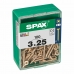 Kruvide karp SPAX Puidukruvi Lame pea (3,0 x 25 mm)