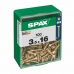 Βιδωτό κουτί SPAX Επίπεδο κεφάλι 3,5 x 16 mm (100 Μονάδες)