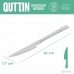 Meat Knife Set Madrid Quttin Madrid (21 cm) 2 Pieces (12 Units)