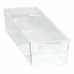 Caixa Multiusos Modular Transparente 22,5 x 8 x 5,3 cm (24 Unidades)