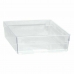 Multi-functionele Kist   Modulair Transparant 22,5 x 15,5 x 5,3 cm (12 Stuks)