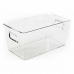 Multifunkční box Dem Transparentní 23,5 x 13,3 x 11,5 cm