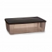 Úložný box s víkem Stefanplast Elegance Kaštanová Plastické 30 L 38,5 x 17 x 59,5 cm (6 kusů)