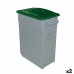 Koš za Smeti za Reciklažo Denox 65 L Zelena (2 kosov)