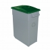 Koš za Smeti za Reciklažo Denox 65 L Zelena (2 kosov)