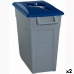 Odpadkový koš na recyklaci Denox 65 L Modrý (2 kusů)