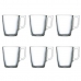 Lot de tasses Luminarc Nuevo (6 pcs) Transparent verre 250 ml (6 Pièces)