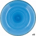 Assiette creuse Quid Vita Bleu Céramique (ø 21,5 cm) (12 Unités)