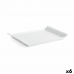 Plateau apéritif Quid Gastro Fresh 26 x 18 cm Céramique Blanc (6 Unités)