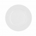 Piatto da pranzo Bidasoa Glacial Ala Ancha Bianco Ceramica 25 cm (6 Unità) (Pack 6x)