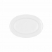 Plat à Gratin Bidasoa Glacial Céramique Blanc (26 x 18 cm) (Pak 6x)