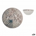 Miska La Mediterránea Grecia Porcelán Modrá Gaštanová Ø 16 x 7 cm (24 kusov)