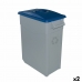 Recycling prullenbak Denox 65 L Blauw (2 Stuks)