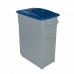 Recycling prullenbak Denox 65 L Blauw (2 Stuks)