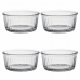 Set of bowls Duralex Ovenchef 4 Pieces 130 ml (24 Units)