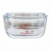 Casseruola con coperchio Quttin 63096 Vetro 32,8 x 19,7 x 13 cm (3L + 1,5L)