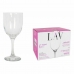 Set de pahare LAV 145011 7,5 x 7,5 x 18 cm (4 Unități) (290 ml)