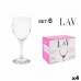 Set de pahare de vin LAV Alb 200 ml 6 Piese (4 Unități)