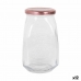 Átlátszó üvegedény Inde Tasty Fedéllel 1,05 L (12 egység)