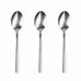 Set of Spoons San Ignacio Earth SG7777 Shine Stainless steel 3 Units