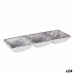 Snacksbrett La Mediterránea Stonehenge 3 Avdelinger 26 x 8,5 x 3,3 cm (24 enheter)