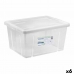 Förvaringslåda med lock Tontarelli Linea box 29 L 47 x 36 x 24,5 cm (6 antal)