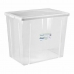 Opbevaringsboks med låg Tontarelli Linea box 80 L 59 x 39 x 48 cm (6 enheder)