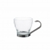 Conjunto de Chávenas de Café La Mediterránea Amberg 100 ml 3 Peças 24 Unidades 9 x 6,5 x 6 cm