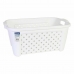 Cesto da Roupa Tontarelli 8065405/112 35 L Branco Retangular 58 x 38 x 26 cm (6 Unidades)