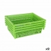 Cărucior pentru legume Tontarelli Mito 4 Verde 40 x 29 x 18 cm (12 Unități)