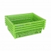 Groentetrolley Tontarelli Mito 4 Groen 40 x 29 x 18 cm (12 Stuks)