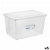 Förvaringslåda med lock Tontarelli Linea box 54 L 59 x 39 x 33 cm (6 antal)