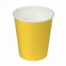 Set de Vasos Algon Cartón Desechables Amarillo 36 Unidades (24 Piezas)