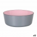 Kom Inde Melamine Roze/Grijs (12 Stuks)