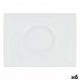 Flad Plade Inde Gourmet Porcelæn Hvid 29,5 x 22 x 3 cm (6 enheder)