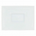 Flacher Teller Inde Gourmet Porzellan Weiß 29,5 x 22 x 3 cm (6 Stück)