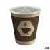 Üveg Fedéllel Algon Préselt Papír Eldobható Kávézó 36 Rgység (10 Darabok)