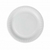 Plate set Algon Disposable White Cardboard 23 cm (36 Units)