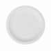 Plate set Algon Disposable White Cardboard 20 cm (36 Units)