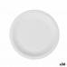 Plate set Algon Disposable White Cardboard 20 cm (36 Units)