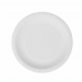 Plate set Algon Disposable White Cardboard 20 cm (36 Units)