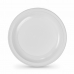 Sada znovu použiteľných tanierov Algon Okrúhly Biela Plastické 21,5 x 1,5 cm (36 Kusov)
