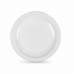 Set di piatti riutilizzabili Algon Bianco Plastica 25 x 25 x 1,5 cm (12 Unità)