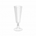 Pahare de șampanie refolosibile Algon Transparent 24 Unități 150 ml (4 Piese)