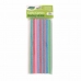 Straws Algon Pap Multifarvet Striber 25 Dele 24 enheder