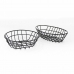 Cesta do Pão Quttin Metal Oval 23 x 16,5 x 5,5 cm (12 Unidades)