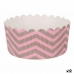 Bakvorm Quttin Roze 6 Onderdelen 12 x 6 cm (12 Stuks)