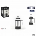 Koffiepot met Zuiger Quttin 350 ml 10 x 8 x 15,5 cm