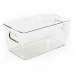 Caixa Multiusos Dem Transparente 23,5 x 13,3 x 11,5 cm (18 Unidades)